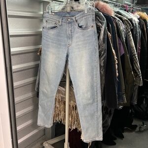 Levi’s 501 Skinny Lightwash Crop Jean